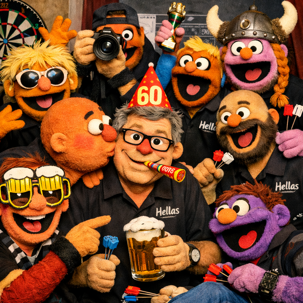 Jockel hat Geburtstag – Eric war da – und unsere Erste greift heute an!